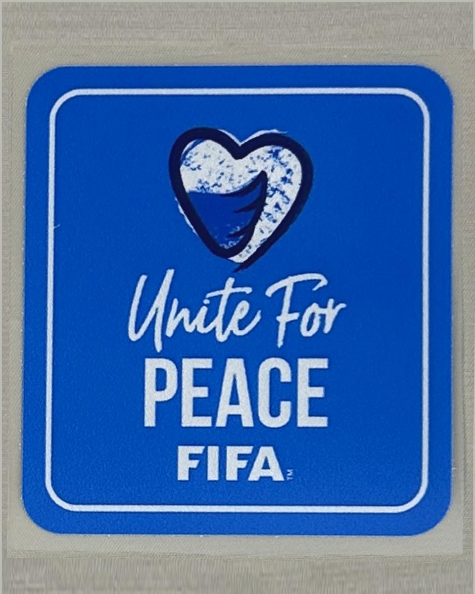 Unite For Peace Light Blue Patch (Left Sleeve)